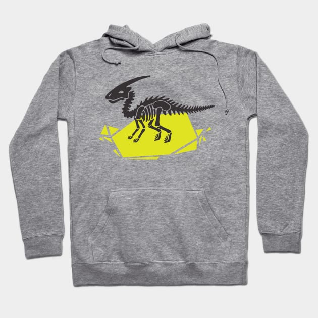 Parasaurolophus Hoodie by RainbowAndJackson